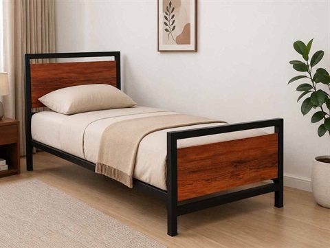 تخت یک نفره خوابگاهی بارسا T36287